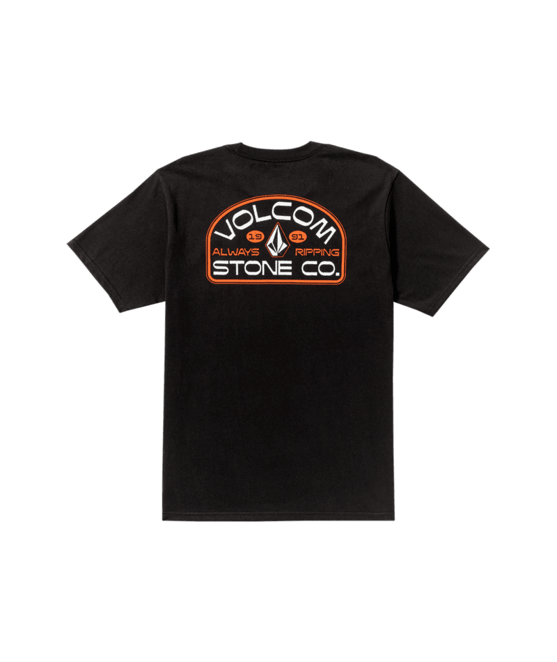 VOLCOM Always Ripping T-Shirt Black Men's Short Sleeve T-Shirts Volcom