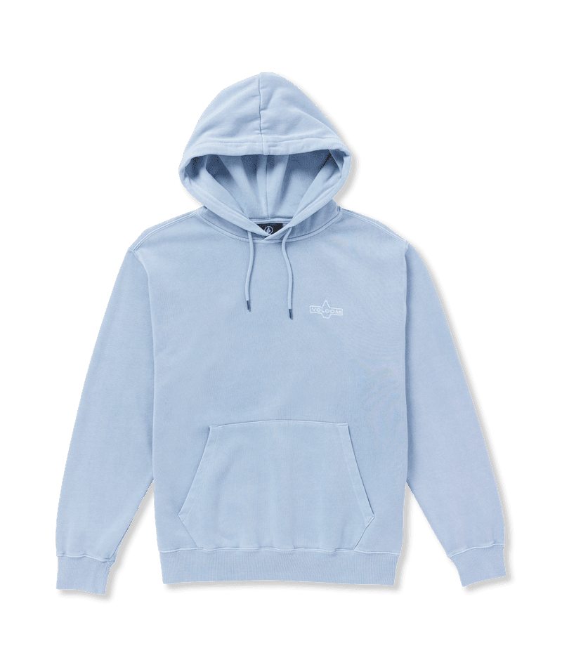 VOLCOM Lifer Pullover Hoodie Celestial Blue Men's Pullover Hoodies Volcom