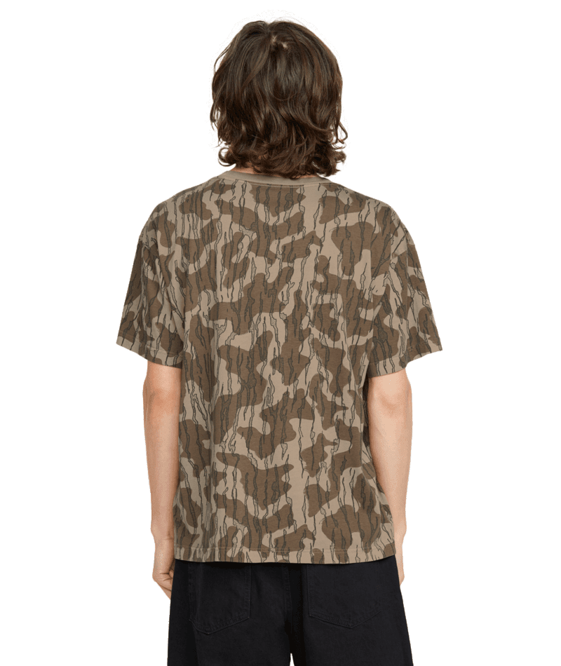 VOLCOM Volcognito T-Shirt Brindle Men's Short Sleeve T-Shirts Volcom