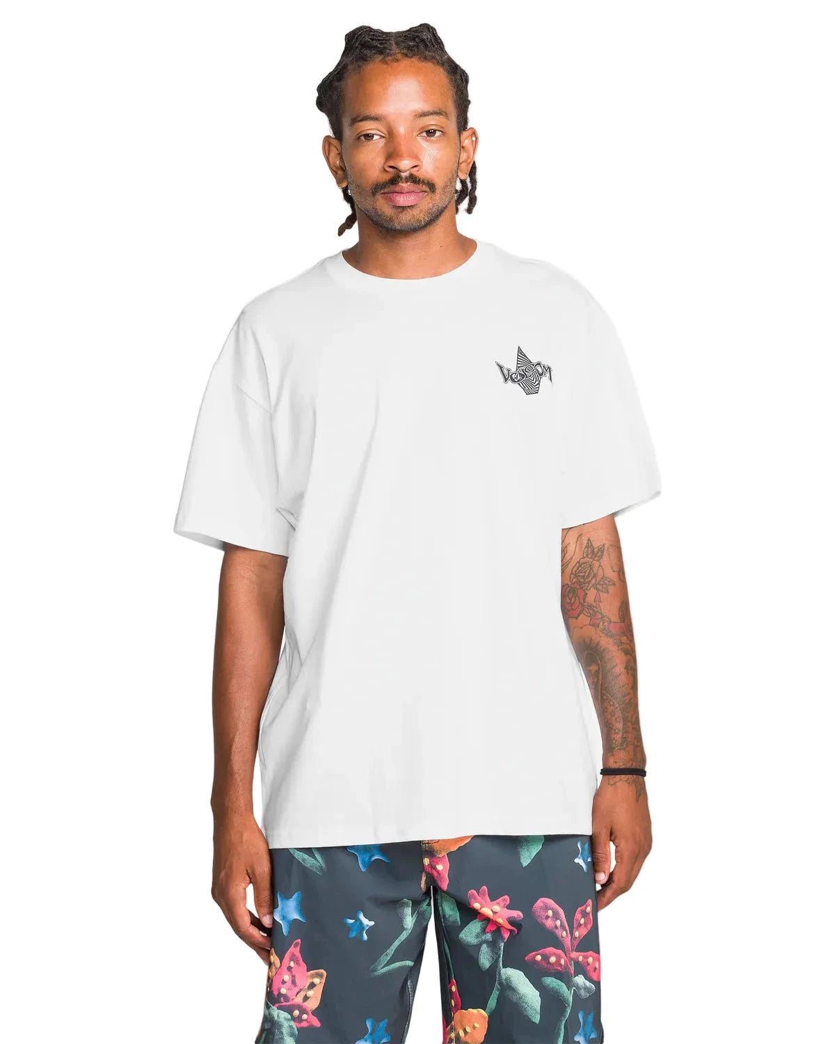 VOLCOM Sea Legs T-Shirt White Men's Short Sleeve T-Shirts Volcom
