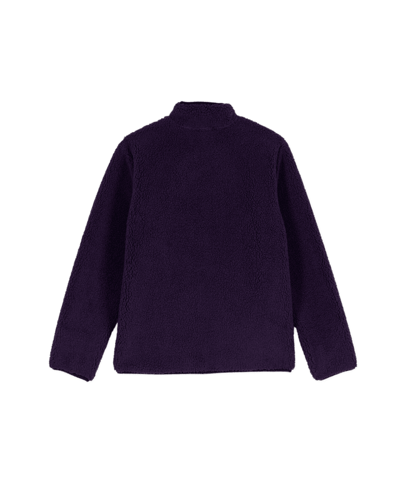 VOLCOM Muzzer Fuzzar Zip Dark Purple Men's Zip Hoodies Volcom