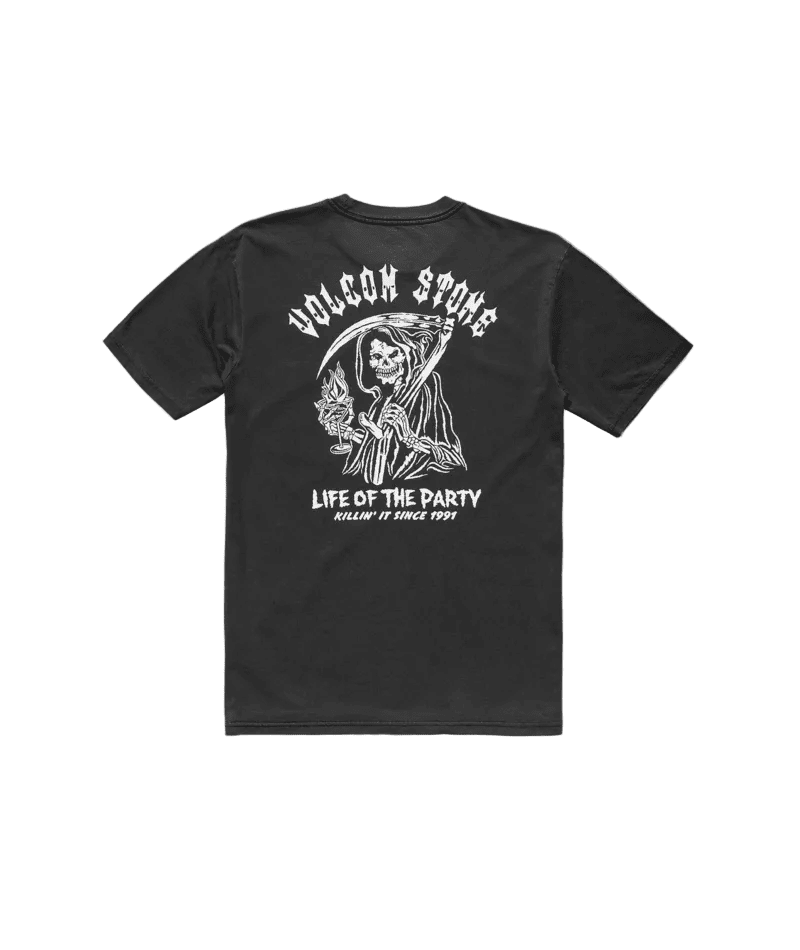 VOLCOM Eternal T-Shirt Black Men's Short Sleeve T-Shirts Volcom