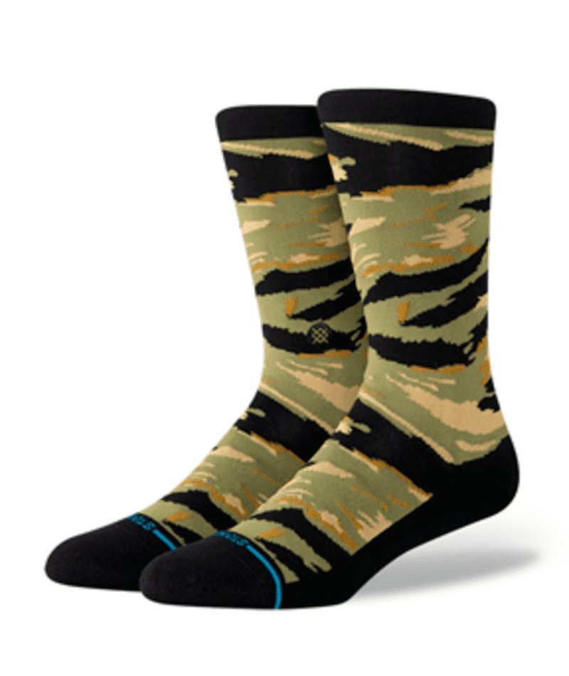 STANCE Fade Away Crew Socks Camo Men's Socks Stance