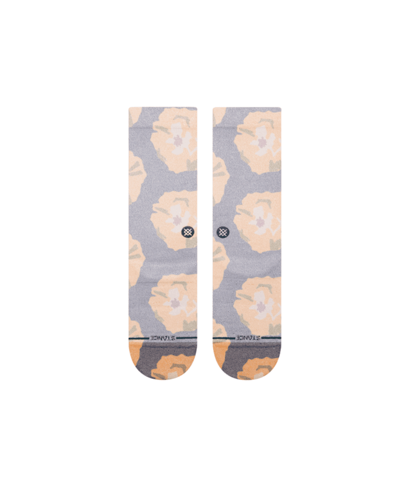 STANCE Yellow Brick Crew Socks Navy Men's Socks Stance