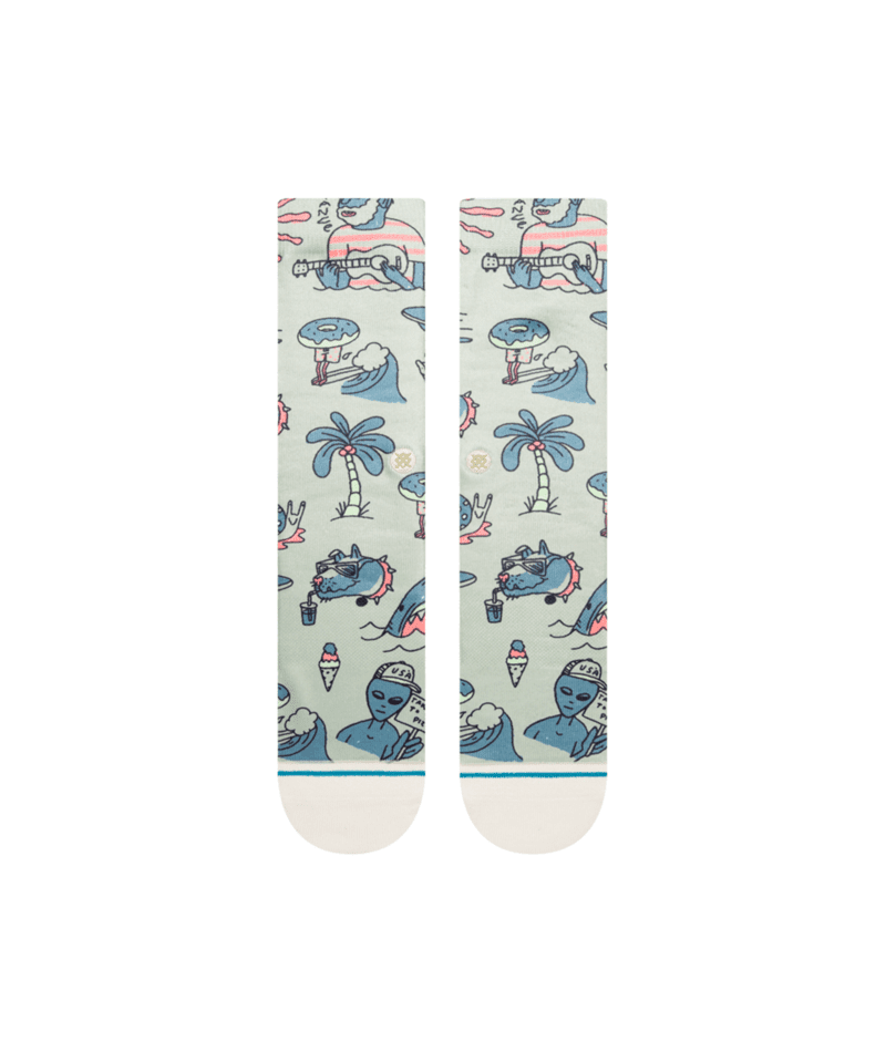 STANCE Hunger Socks Sage Men's Socks Stance