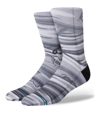 STANCE Blue Mummy B Crew Socks Grey Men's Socks Stance