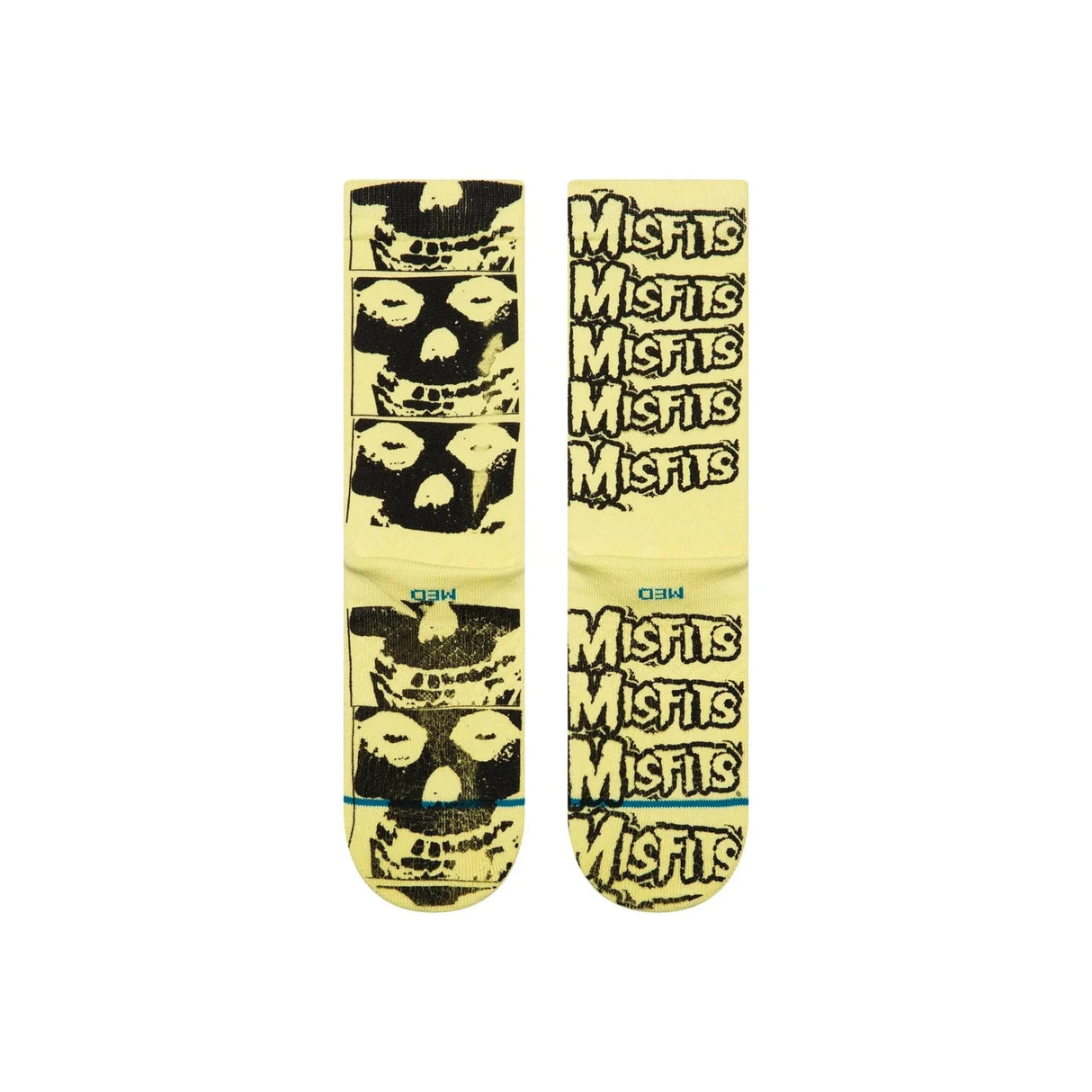 STANCE Misfits x Stance Collection Crew Socks Melon Men's Socks Stance