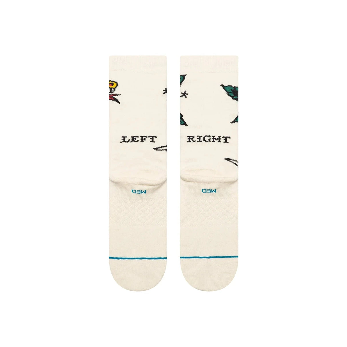 STANCE Bert Krak x Stance Flash Crew Socks Canvas Men's Socks Stance