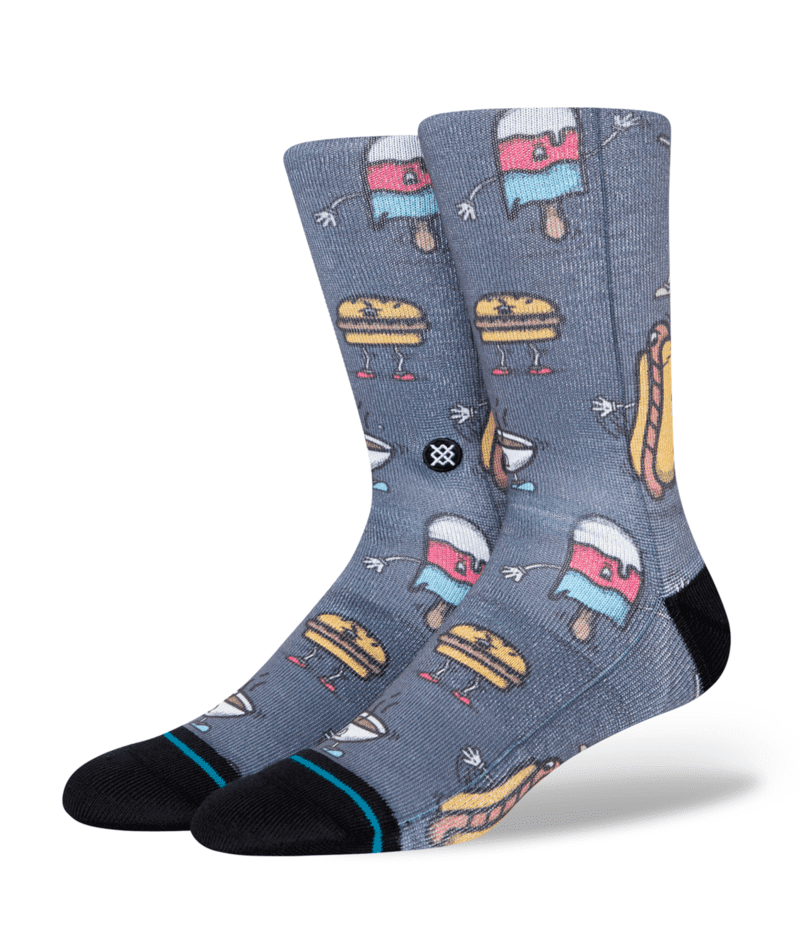 STANCE Seyclops Crew Socks Dark Navy Men's Socks Stance