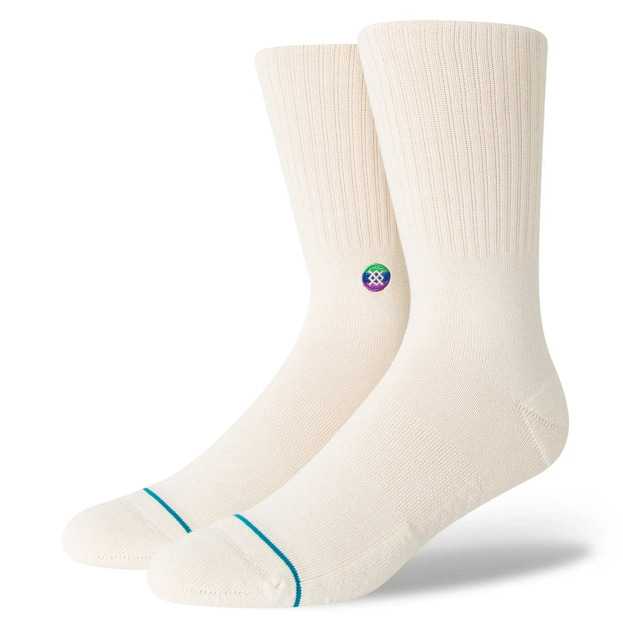 STANCE Encircle x Stance Love Crew Socks White Men's Socks Stance