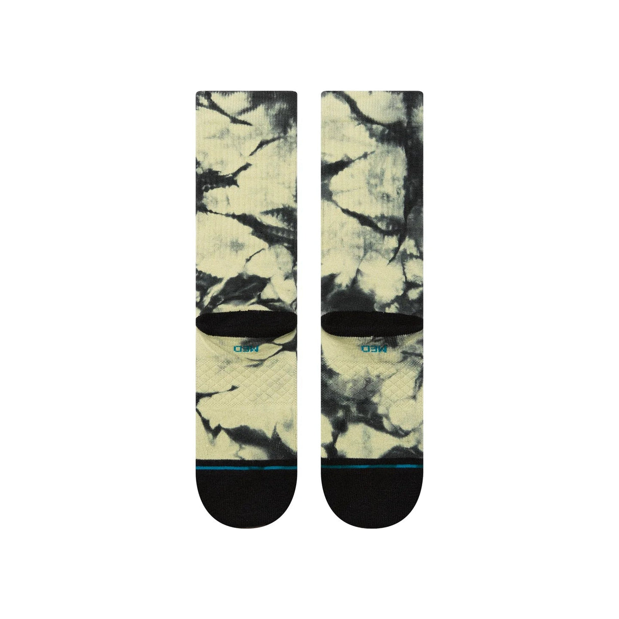 STANCE Well Worn Crew Socks Greenblack Men's Socks Stance