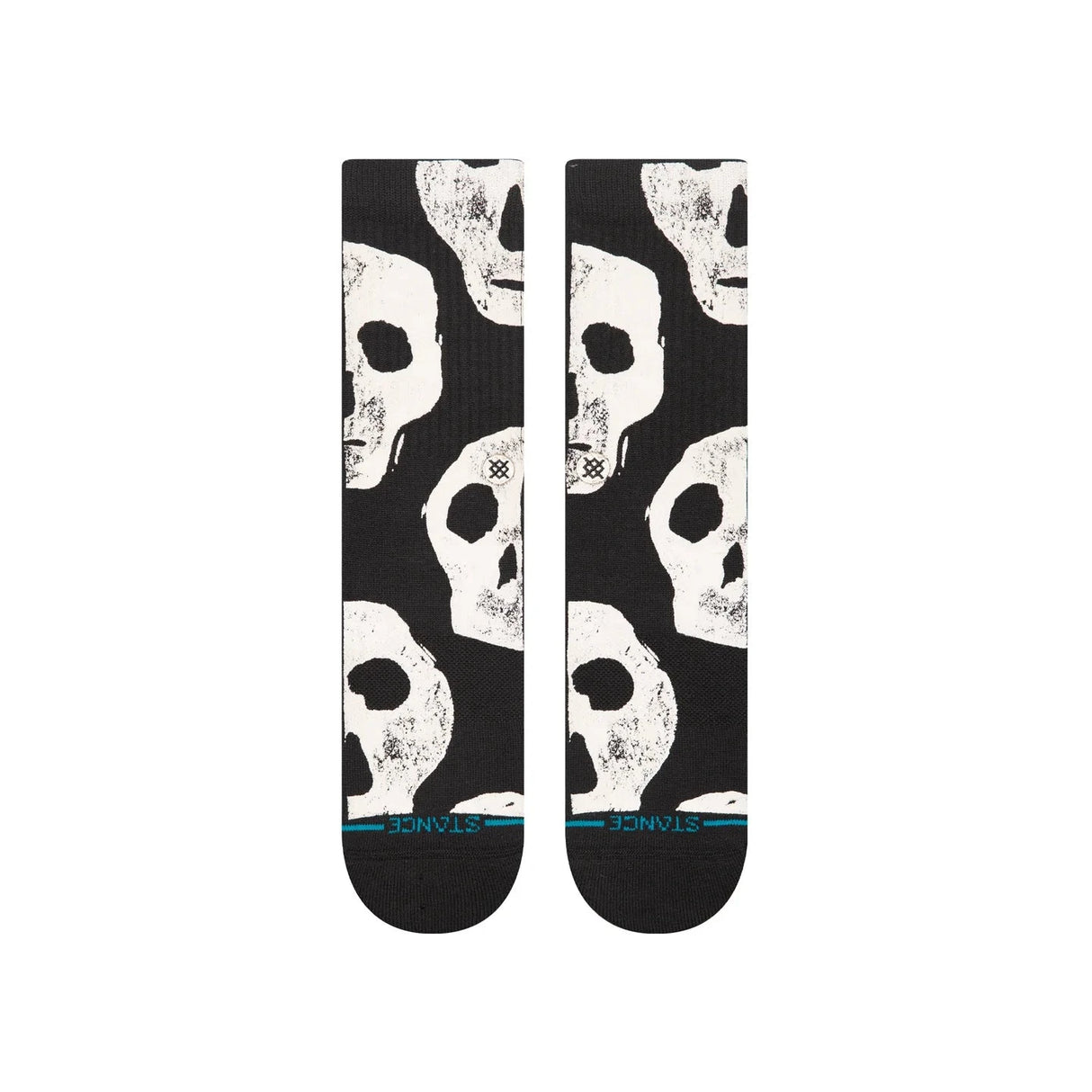 STANCE Jolly Rogers Crew Socks Black Men's Socks Stance