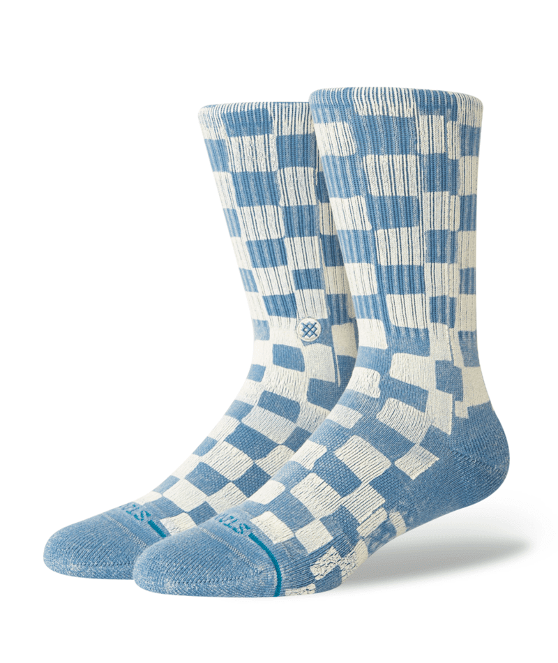 STANCE Cruzer Crew Socks Blue Steel Men's Socks Stance