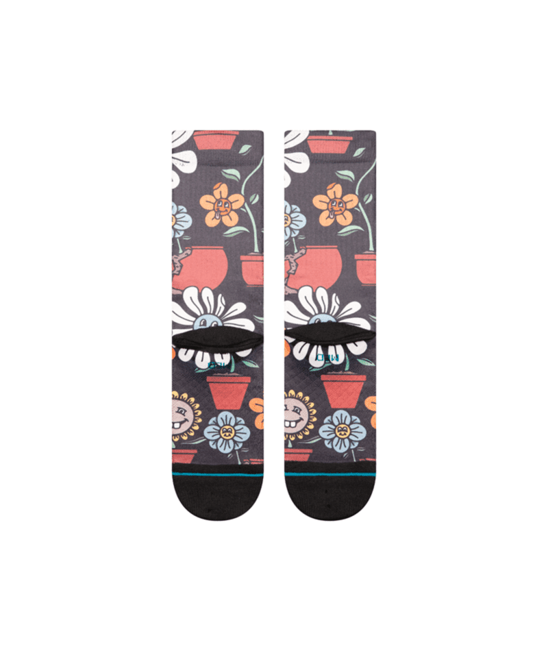 STANCE Planted Crew Socks Black Men's Socks Stance