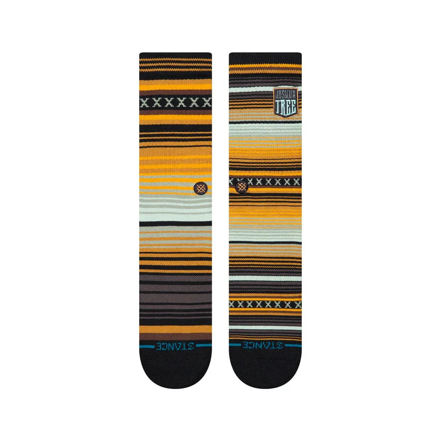 STANCE National Parks X Stance Curren Parks Crew Sock Gold Men's Socks Stance