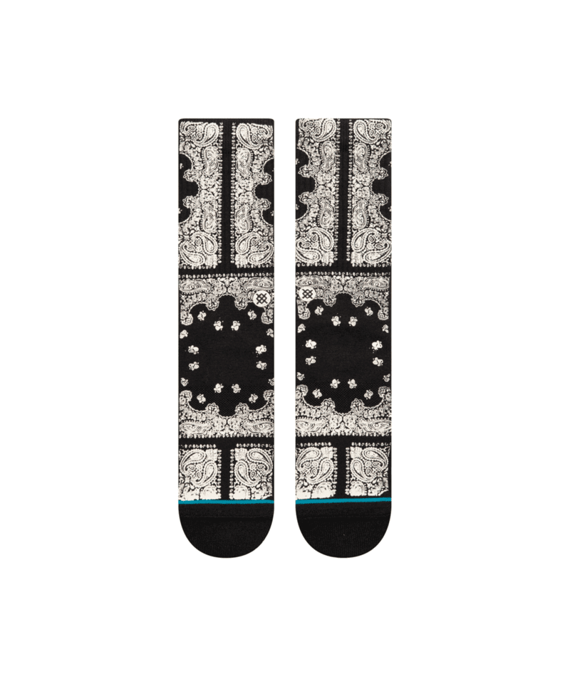STANCE Lonesome Town Crew Socks Black Men's Socks Stance