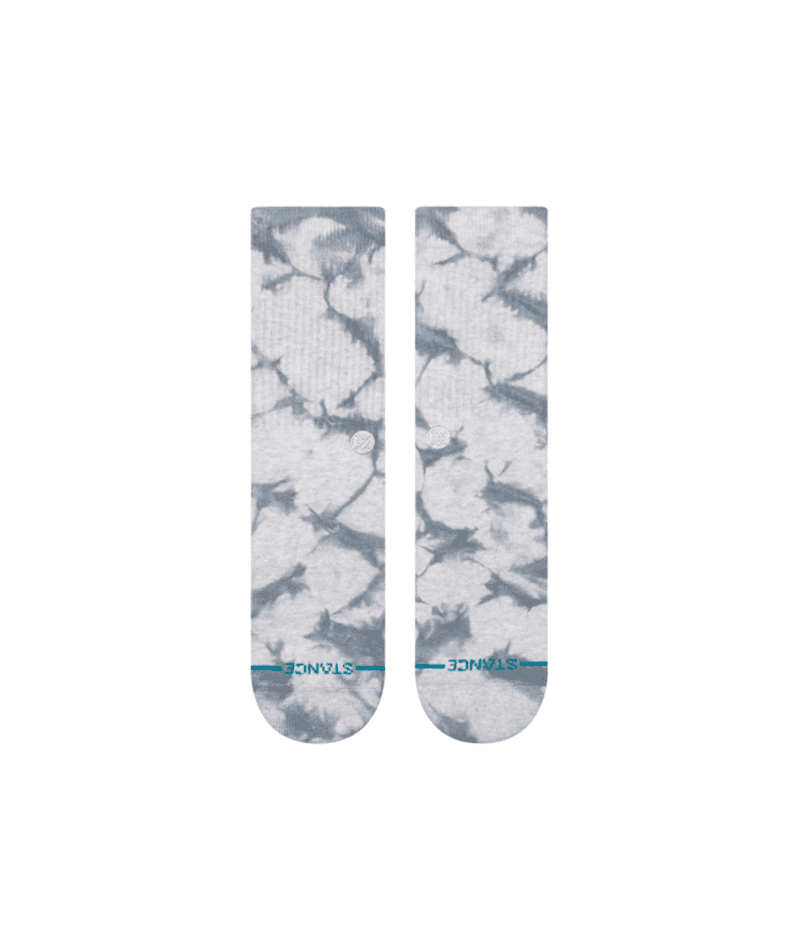STANCE Icon Dye Crew Socks Grey Men's Socks Stance