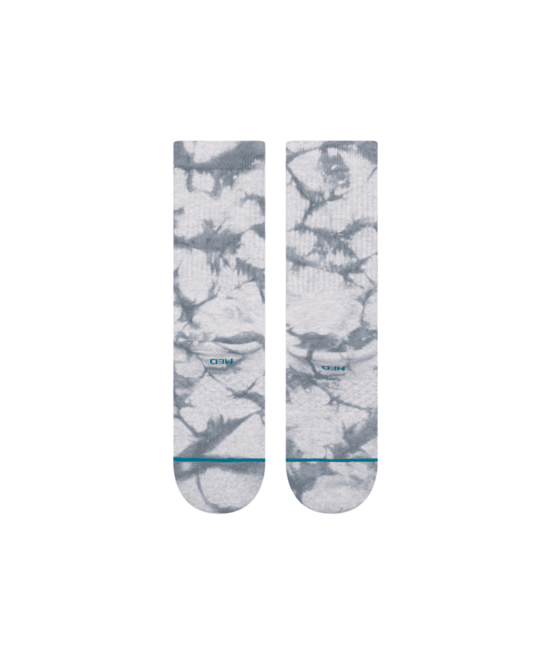 STANCE Icon Dye Crew Socks Grey Men's Socks Stance