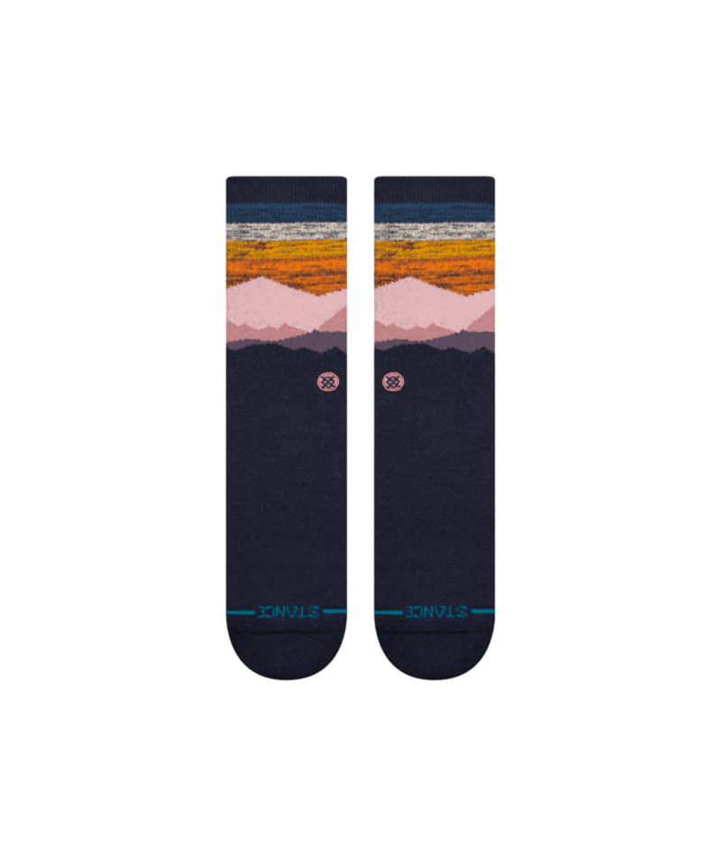 STANCE Saddleback Crew Socks Navy Men's Socks Stance
