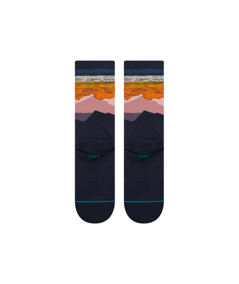 STANCE Saddleback Crew Socks Navy Men's Socks Stance