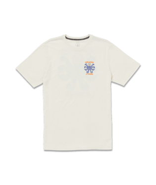 VOLCOM Octoparty T-Shirt Off White Heather Men's Short Sleeve T-Shirts Volcom 