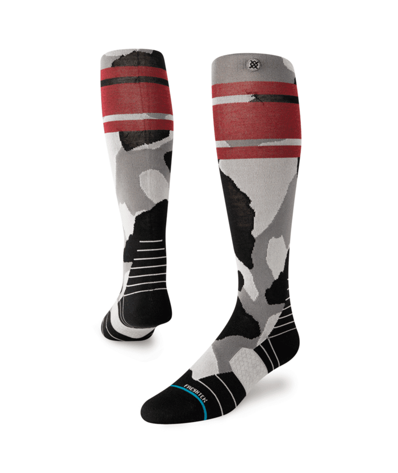 STANCE Sargent Snow Socks Black Men's Snowboard Socks Stance