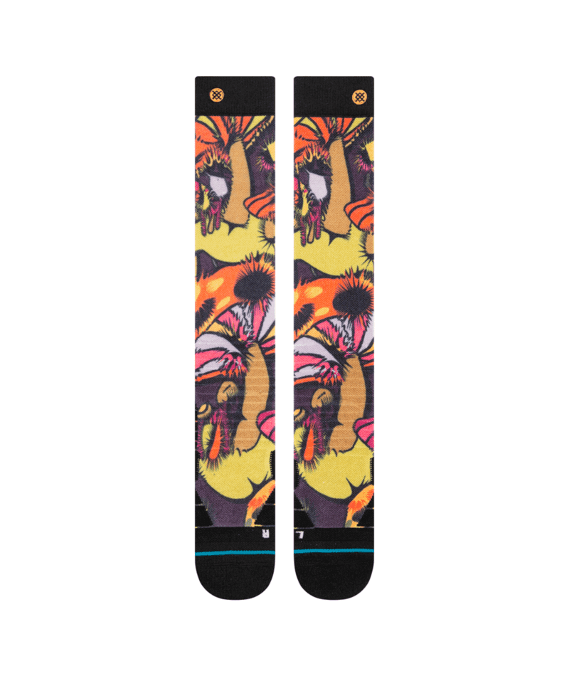 STANCE Mushies Snow Socks Maroon Men's Snowboard Socks Stance