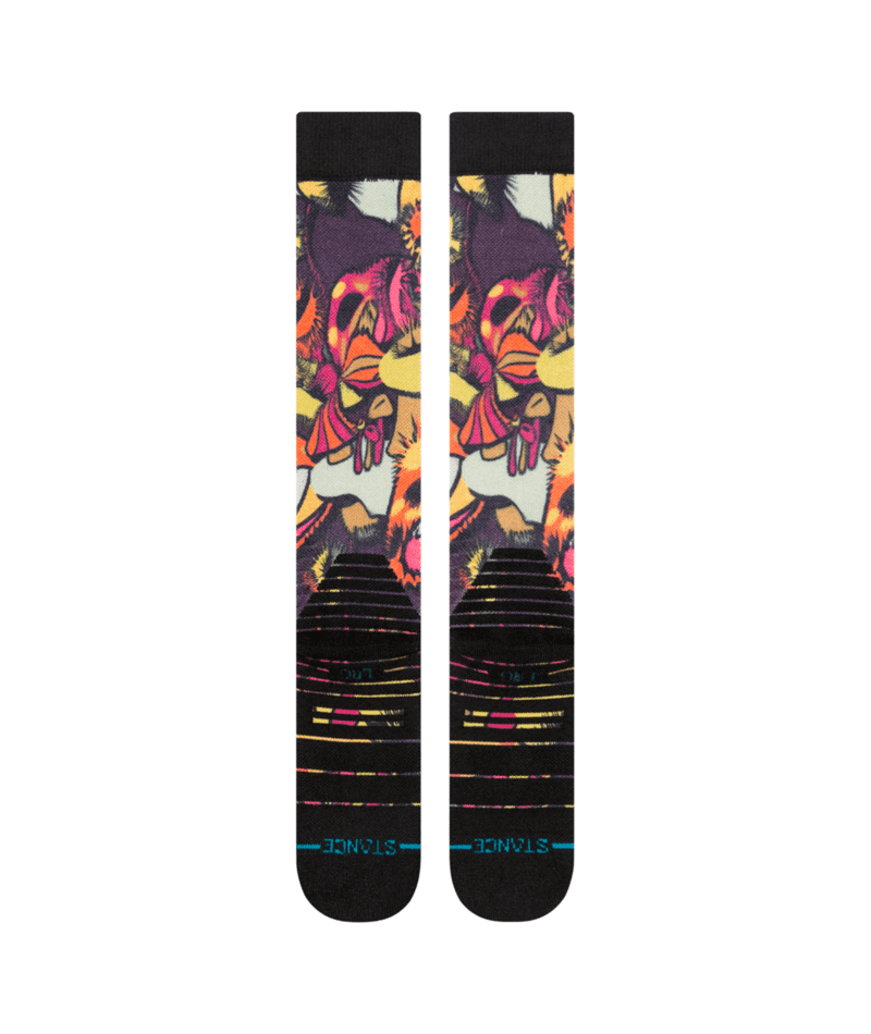 STANCE Mushies Snow Socks Maroon Men's Snowboard Socks Stance