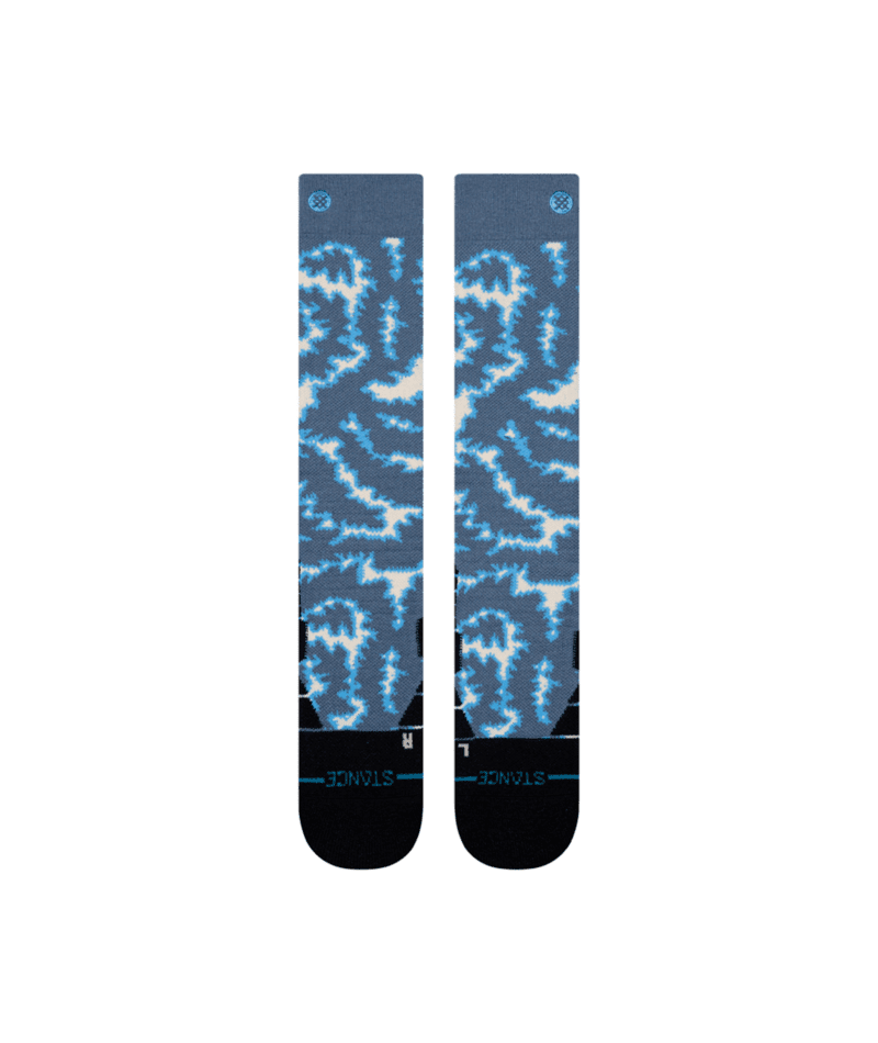 STANCE All Terrain Mid Wool Snow Socks Sea Blue Men's Snowboard Socks Stance
