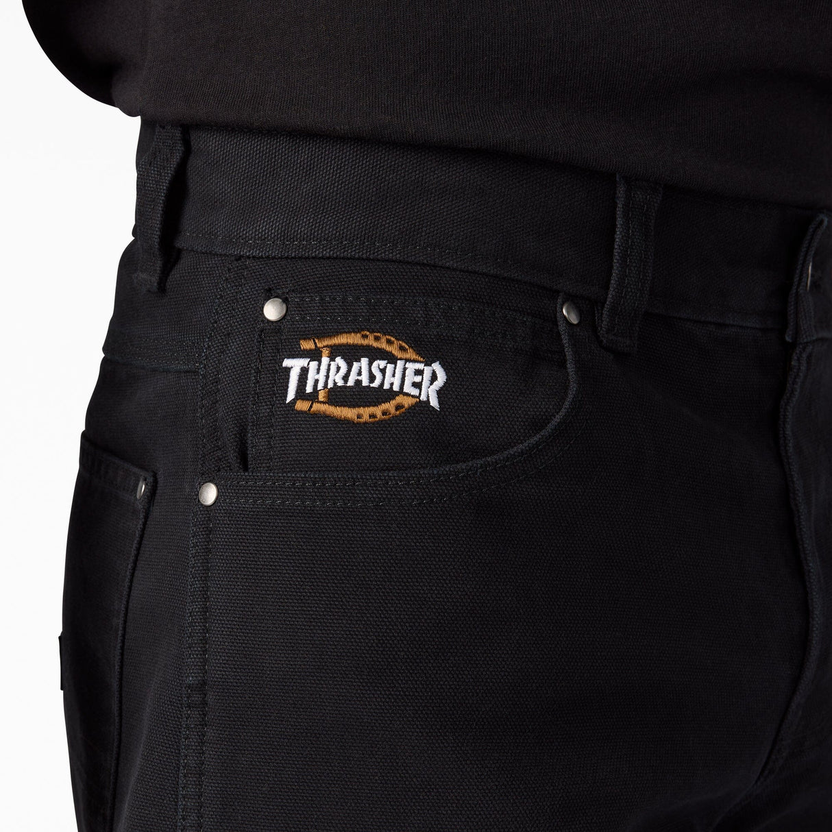 DICKIES Thrasher X Dickies Pants Black Men's Pants Dickies