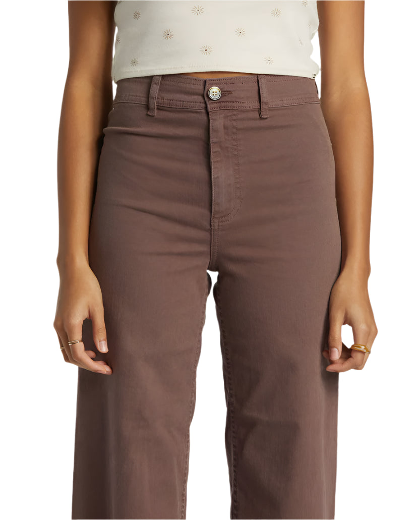 BILLABONG Women's Free Fall Twill Pant Kona Women's Pants Billabong