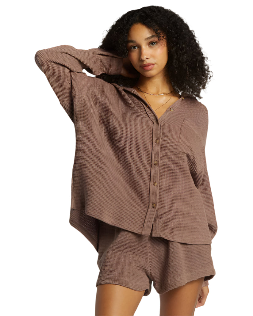 BILLABONG Women's Odyssey Shacket Kona Women's Street Jackets Billabong