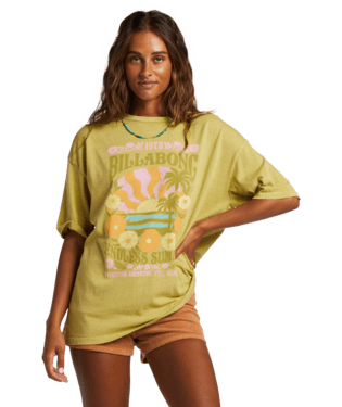 BILLABONG Women's Endless Summer T-Shirt Seaweed Women's T-Shirts Billabong 