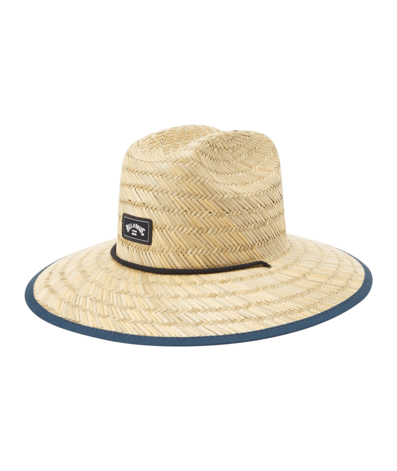 BILLABONG Tides Print Straw Hat Blue Haze Men's Straw Hats Billabong 