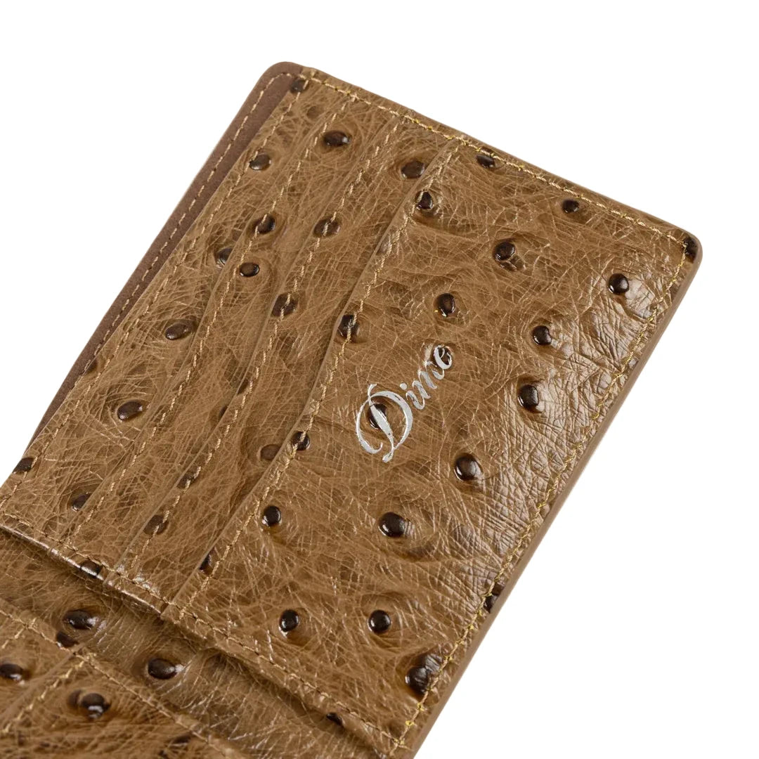 DIME Fauxstrich Wallet Coffee Men's Wallets Dime MTL
