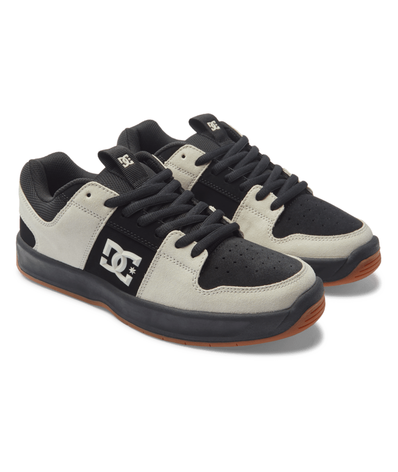 DC Lynx Zero Skate Shoes White/Black/White Men's Skate Shoes DC