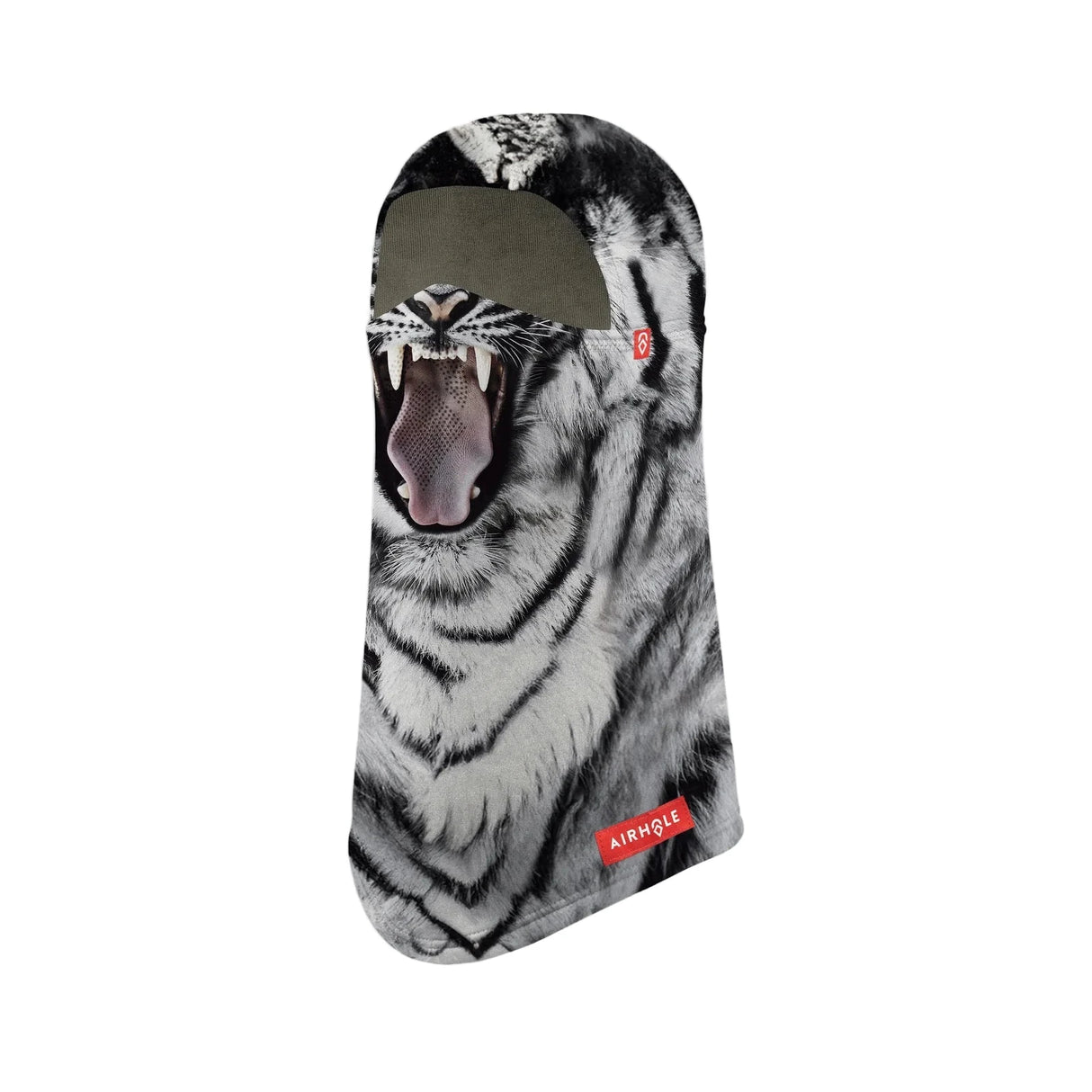 AIRHOLE Laser Mouth Drytech Balaclava Snow Tiger Winter Face Masks Airhole