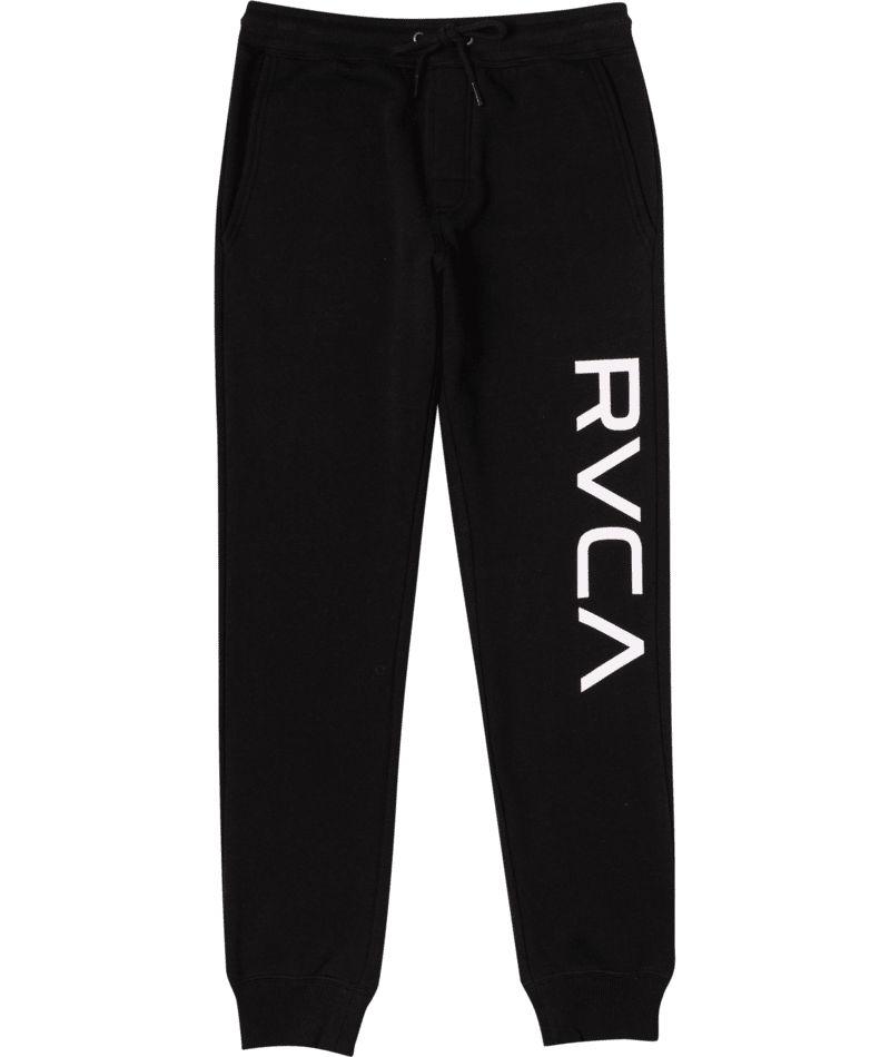 RVCA Boys Big RVCA Sweatpants Black Boy's Denim and Pants RVCA