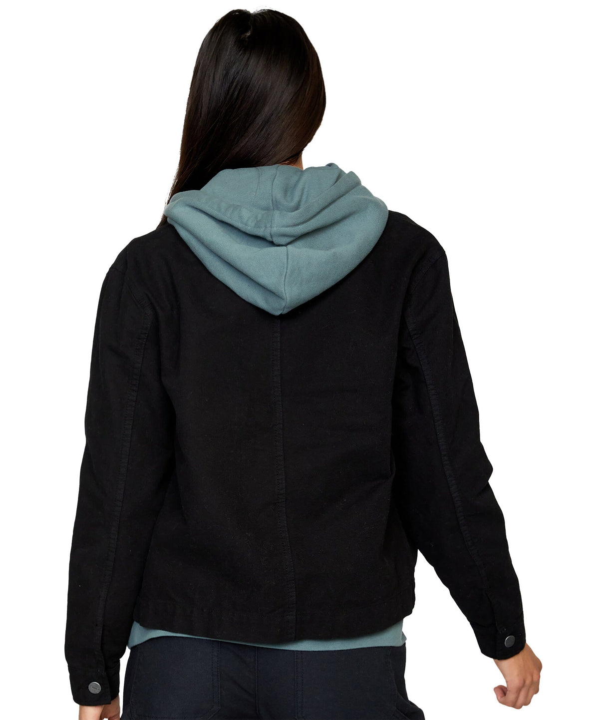 RVCA Women's Recession Chore Coat True Black Women's Street Jackets RVCA