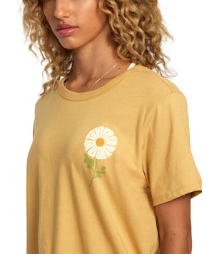 RVCA Women's Essential T-Shirt Golden Women's T-Shirts RVCA 