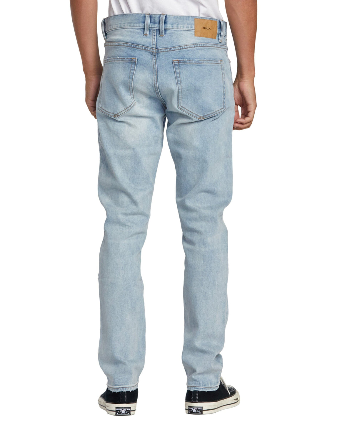 RVCA Daggers Denim Jeans Bleach Wash Men's Denim RVCA