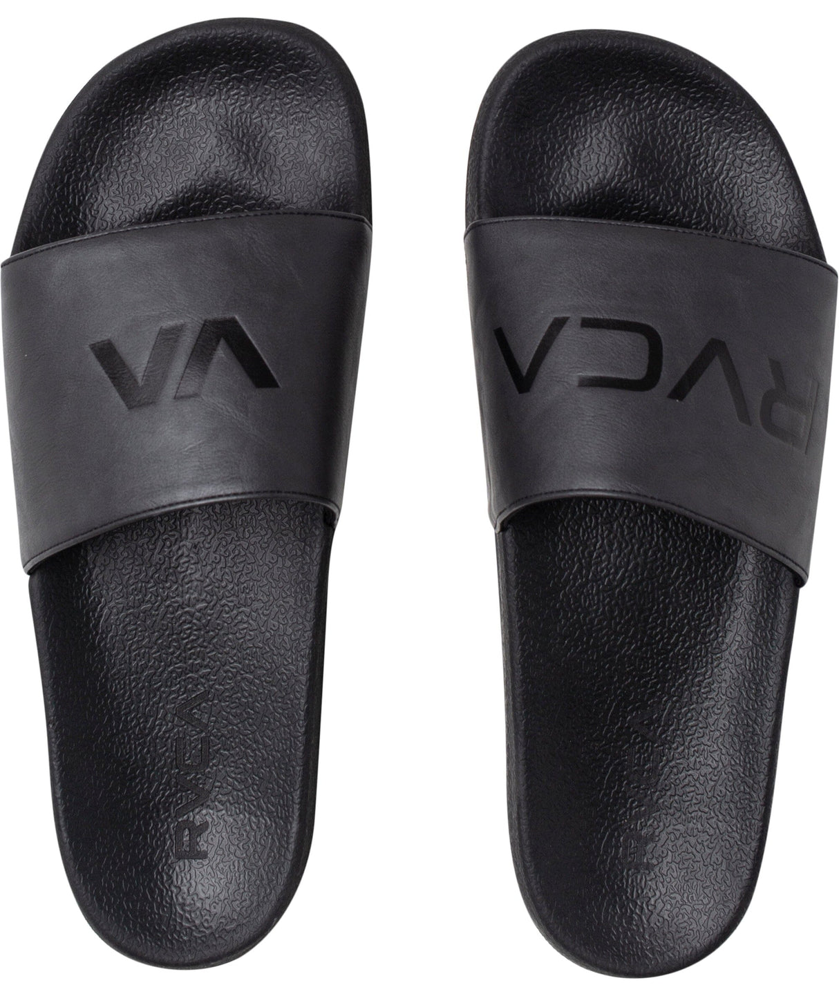 RVCA Sport Slides Black Men's Sandals RVCA
