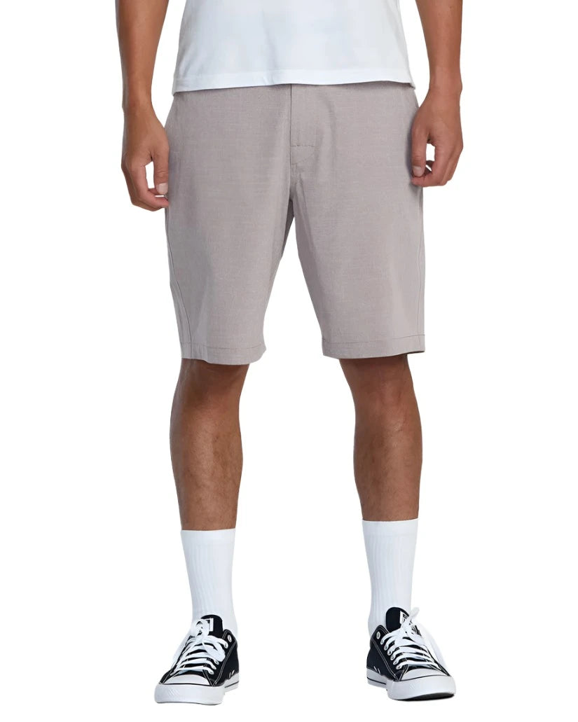 RVCA Balance Hybrid Shorts Mauve Men's Hybrid Shorts RVCA