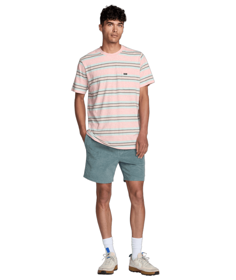 RVCA Escape Elastic Cord II Shorts Lead Men's Walkshorts RVCA