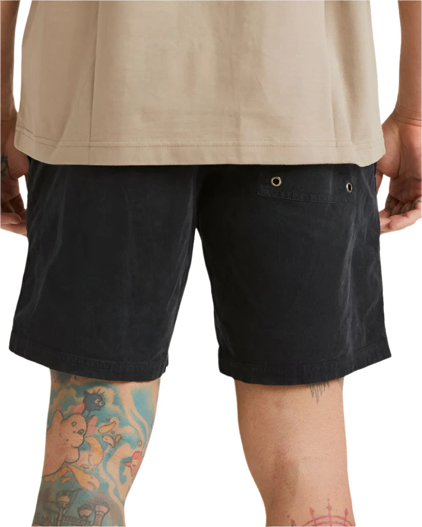 RVCA Escape Elastic Cord Short II Black Men's Walkshorts RVCA