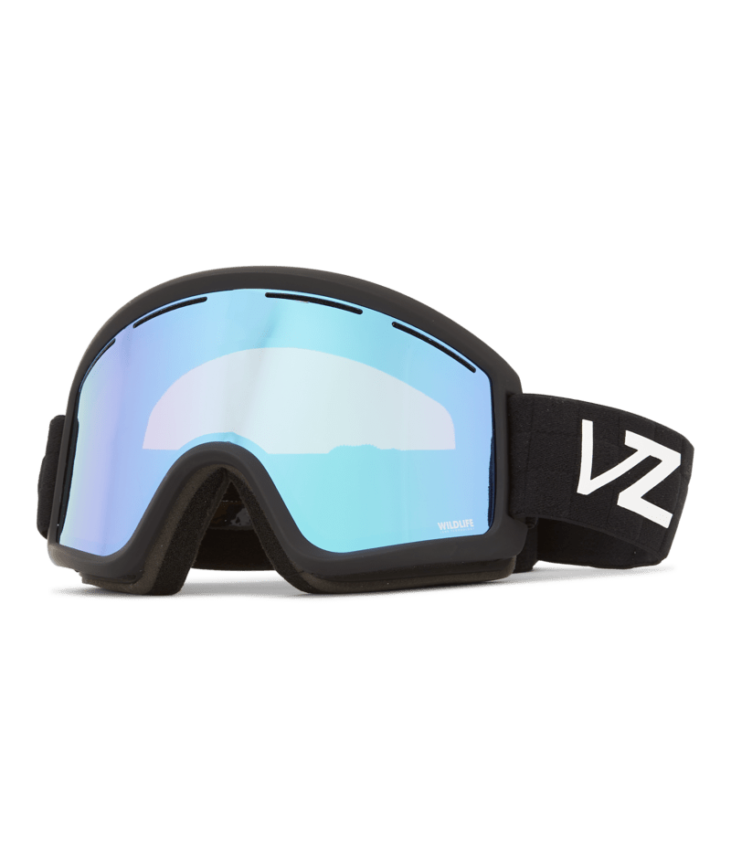 VONZIPPER Cleaver Black Satin - Wildfire Stellar Chrome + Low Light Bonus Lens Snow Goggle Snow Goggles VonZipper 