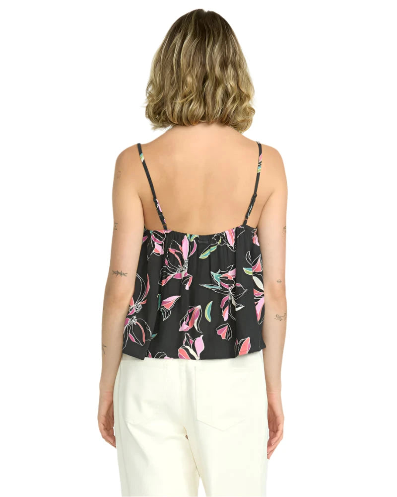 VOLCOM Women's Dream In Bloom Cami Multi Women's Tank Tops and Halter Tops Volcom