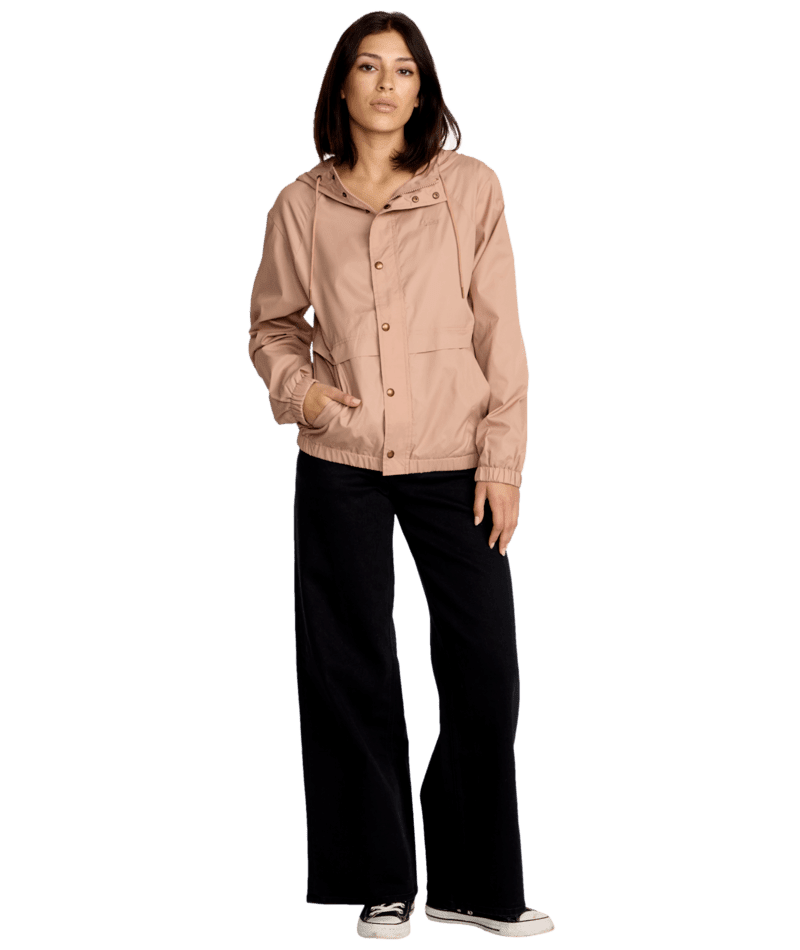 VOLCOM Women's Stonewind Jacket Wet Sand Women's Street Jackets Volcom