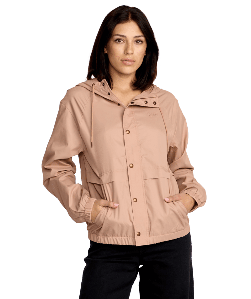 VOLCOM Women's Stonewind Jacket Wet Sand Women's Street Jackets Volcom
