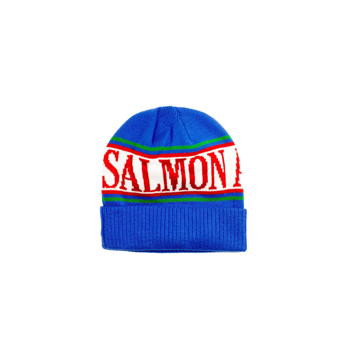 SALMON ARMS Jacquard Beanie Blue Men's Beanies Salmon Arms